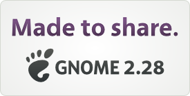 GNOME 2.28 - Made to Share!